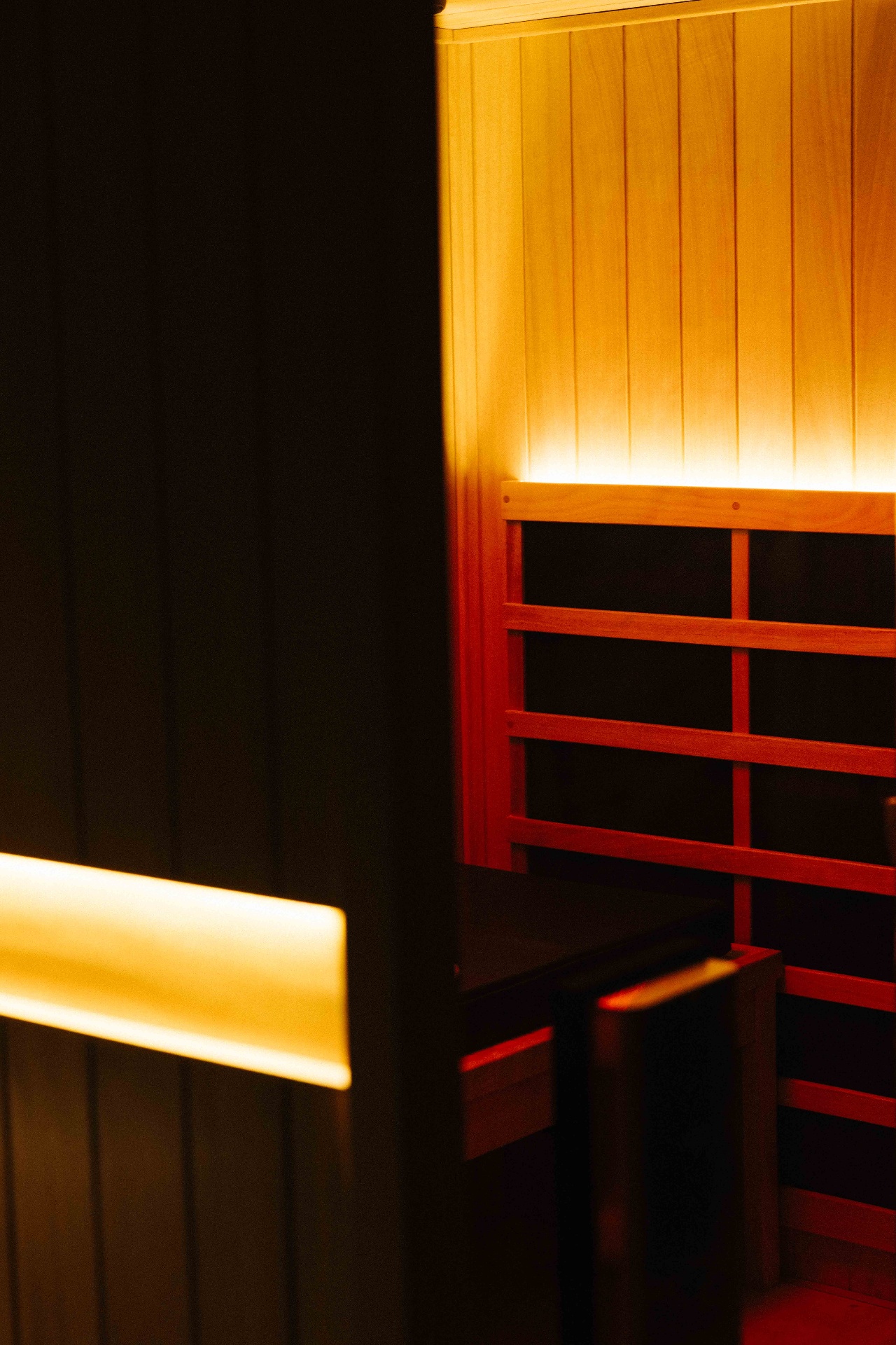 Sauna interior